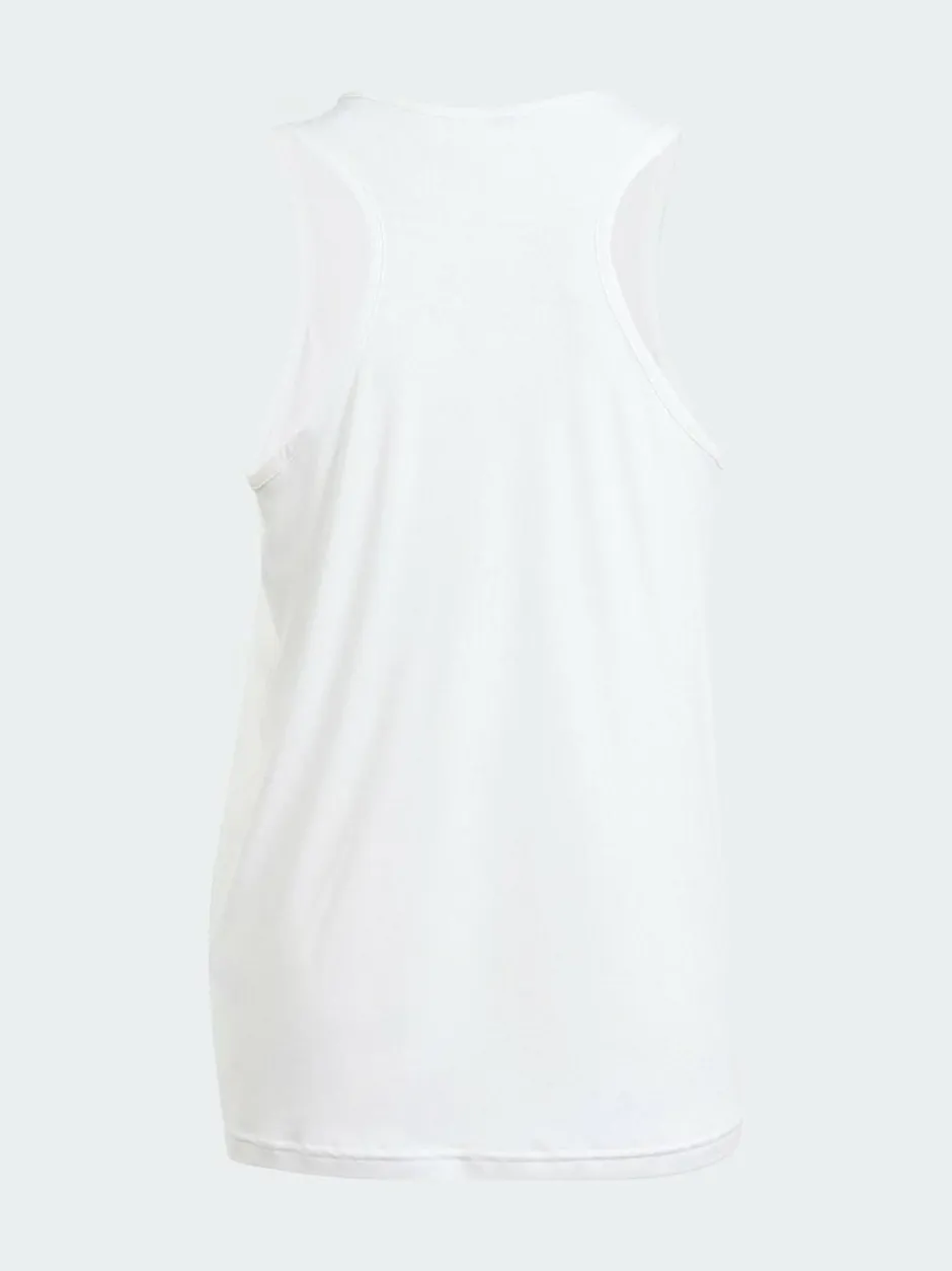 adidas Team Kids Tank Top White Online