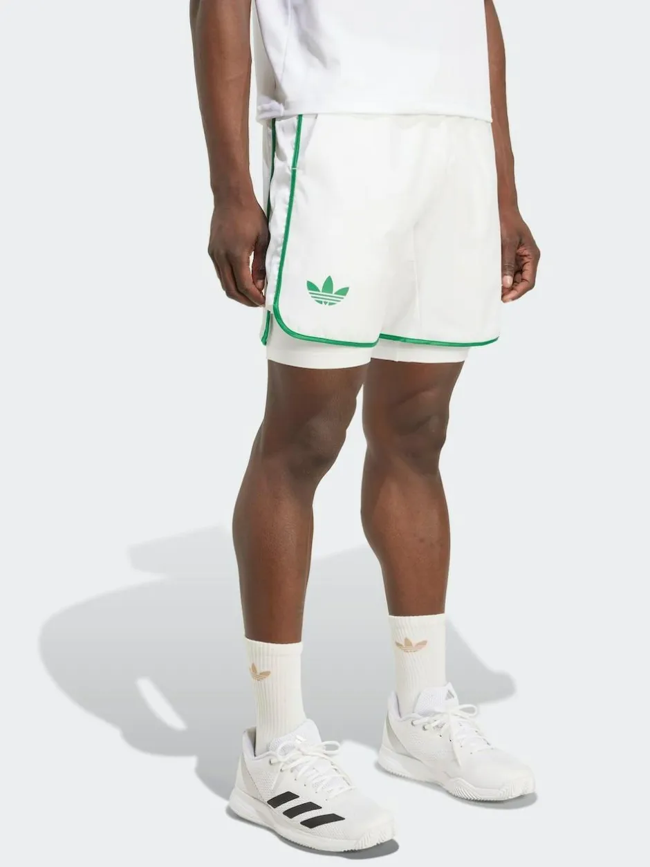 adidas White Tennis Climacool Shorts Set Outlet