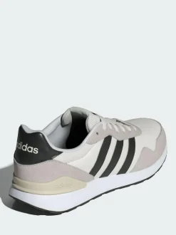 adidas White/Black Run 60s 4.0 Trainers Sale