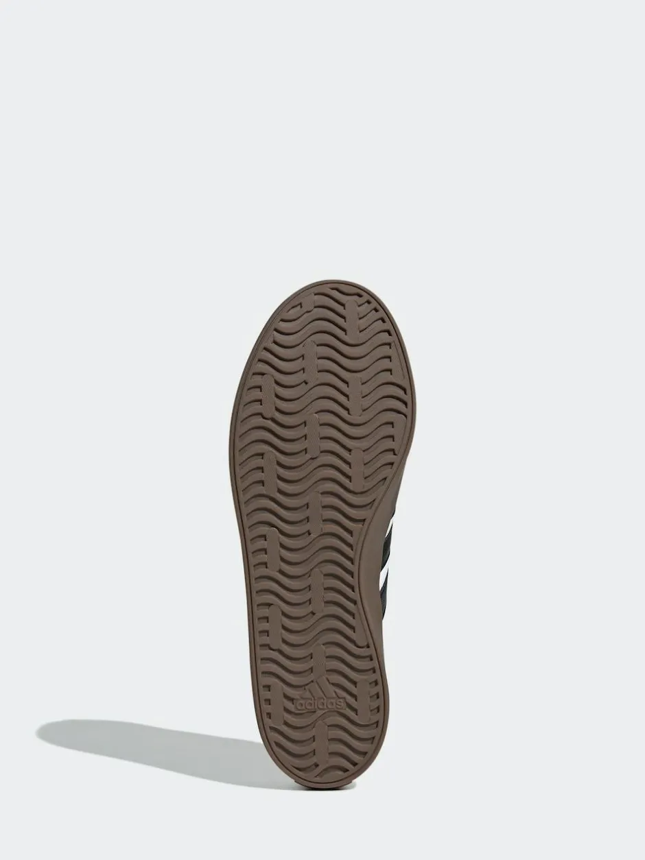 adidas White/Black VL Court Trainers New