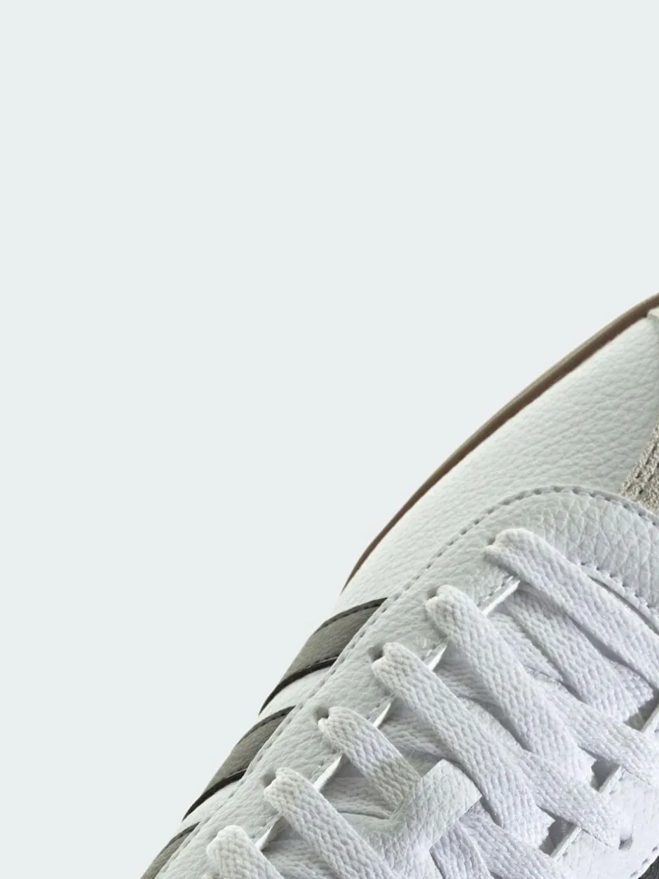 adidas White/Black VL Court Trainers New