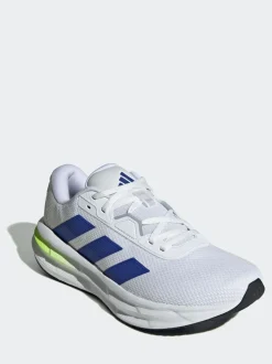 adidas White/Blue Galaxy 7 Running Trainers New