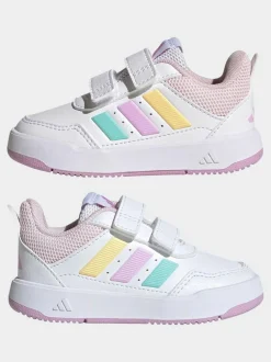 adidas White/Multi Tensaur Sport 3.0 Infant Trainers Clearance