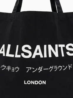 All Saints AllSaints Black Underground Tote Clearance