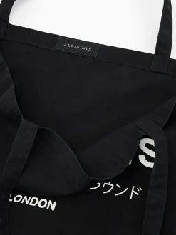 All Saints AllSaints Black Underground Tote Clearance