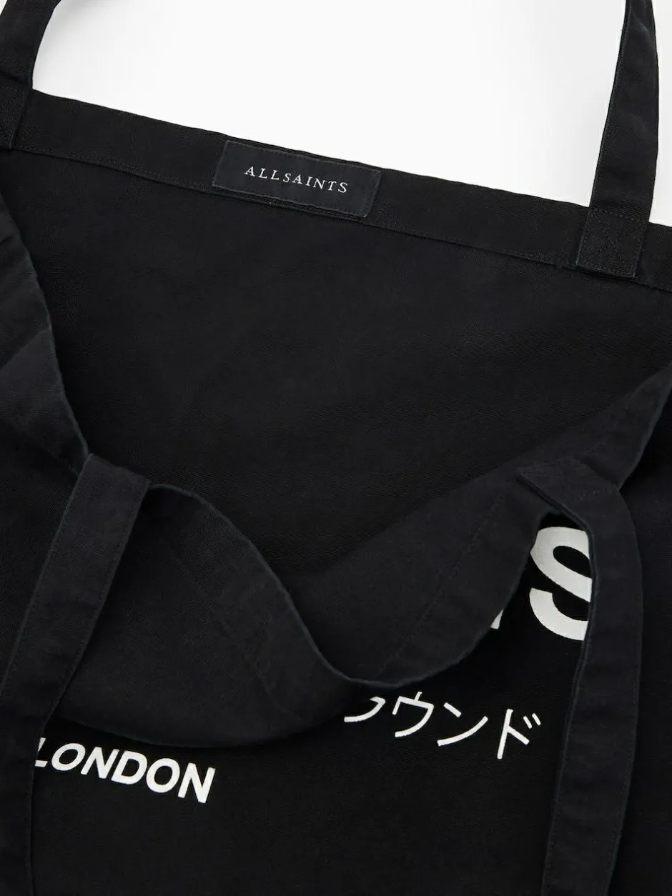 All Saints AllSaints Black Underground Tote Clearance
