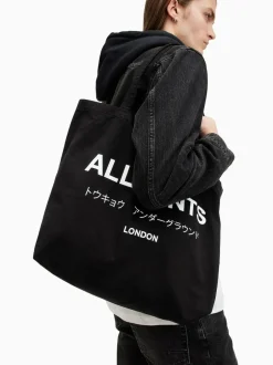 All Saints AllSaints Black Underground Tote Clearance