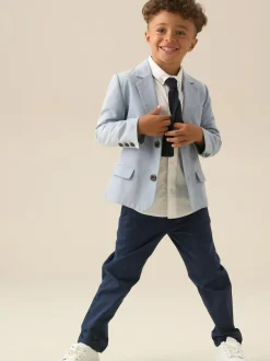 Angel & Rocket Blue Blake Smart Blazer New