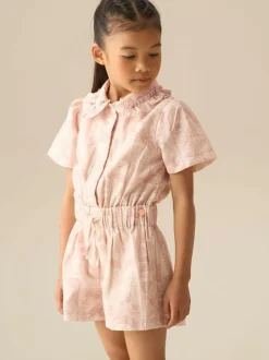 Angel & Rocket Natural Abby Tie Waist Jumpsuit