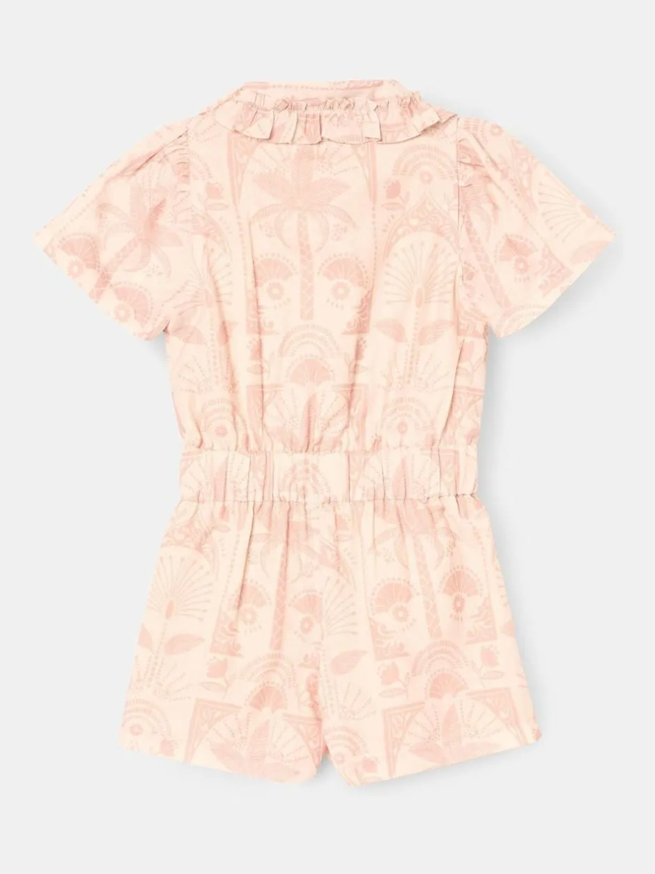 Angel & Rocket Natural Abby Tie Waist Jumpsuit