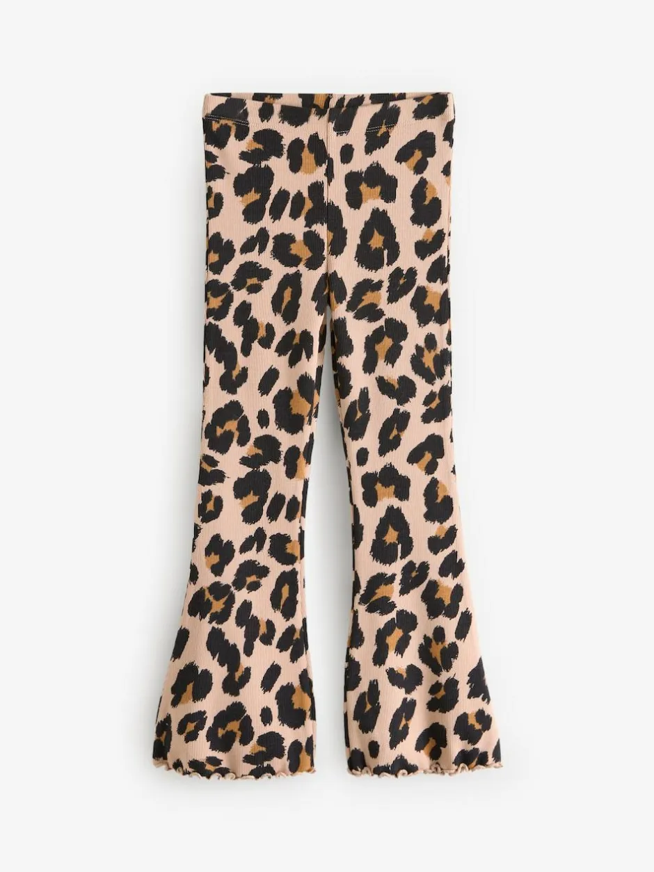 Next Animal 1 Pack Rib Flare Leggings (3-16yrs) Outlet