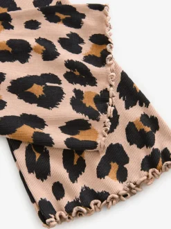 Next Animal 1 Pack Rib Flare Leggings (3-16yrs) Outlet