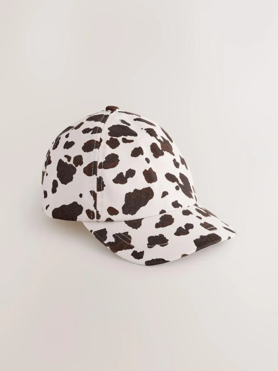 Next Animal Cow Print Baseball Cap (1-16yrs) Outlet