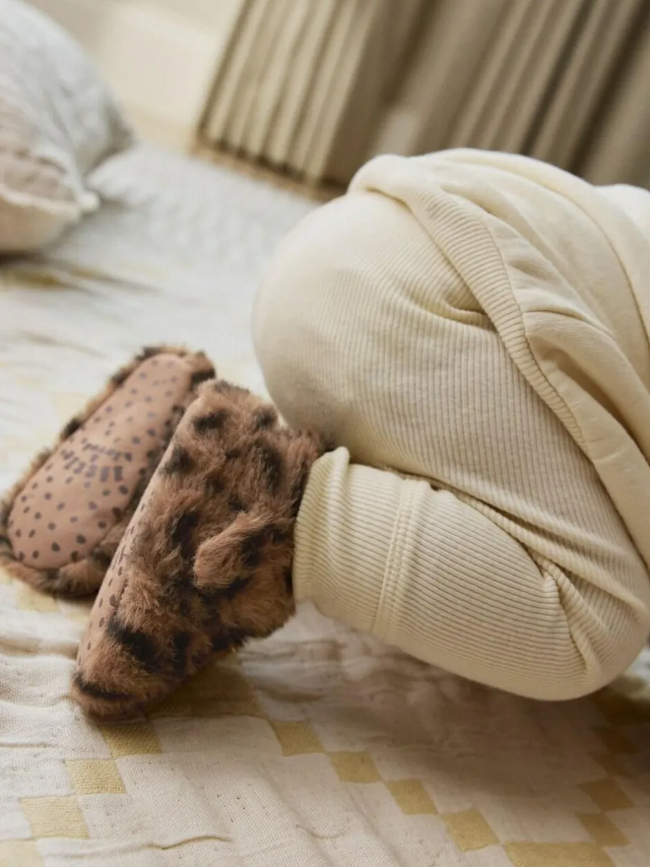 Next Baby Cosy Touch Fasten Boots (0-18mths) Animal Tan Brown Discount