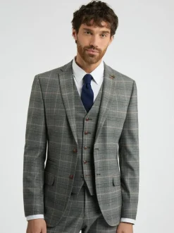 Antique Rogue Grey Bailey Check Jacket Hot