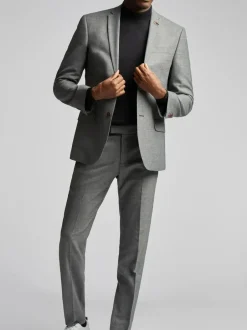 Antique Rogue Grey Blake Texture Jacket New