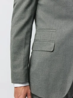 Antique Rogue Grey Blake Texture Regular Jacket New