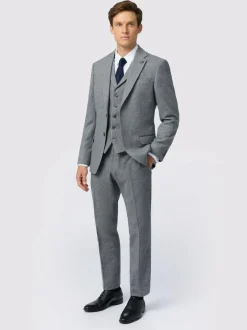 Antique Rogue Grey Herringbone Tweed Jacket