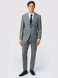 Antique Rogue Grey Herringbone Tweed Jacket