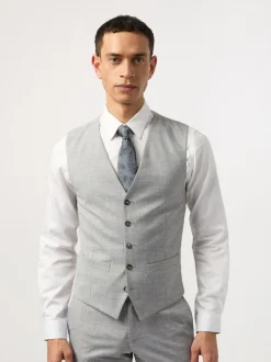 Antique Rogue Grey Montrose Pale Waistcoat Online