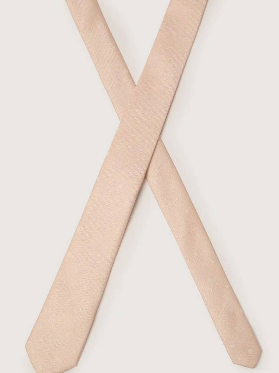 Antique Rogue Pink Polka Dot Tie Sale