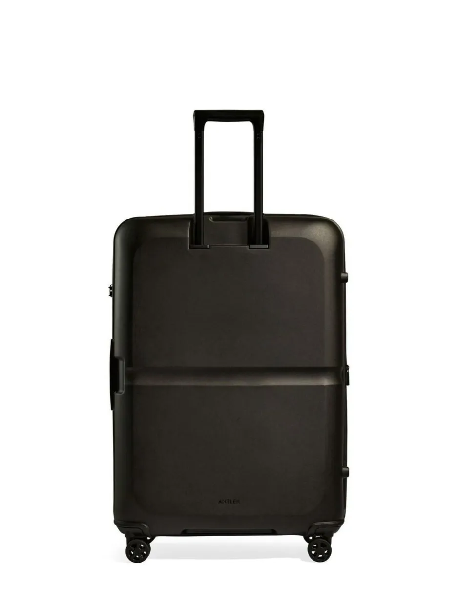 Antler Large Single Stripe Luggage Black