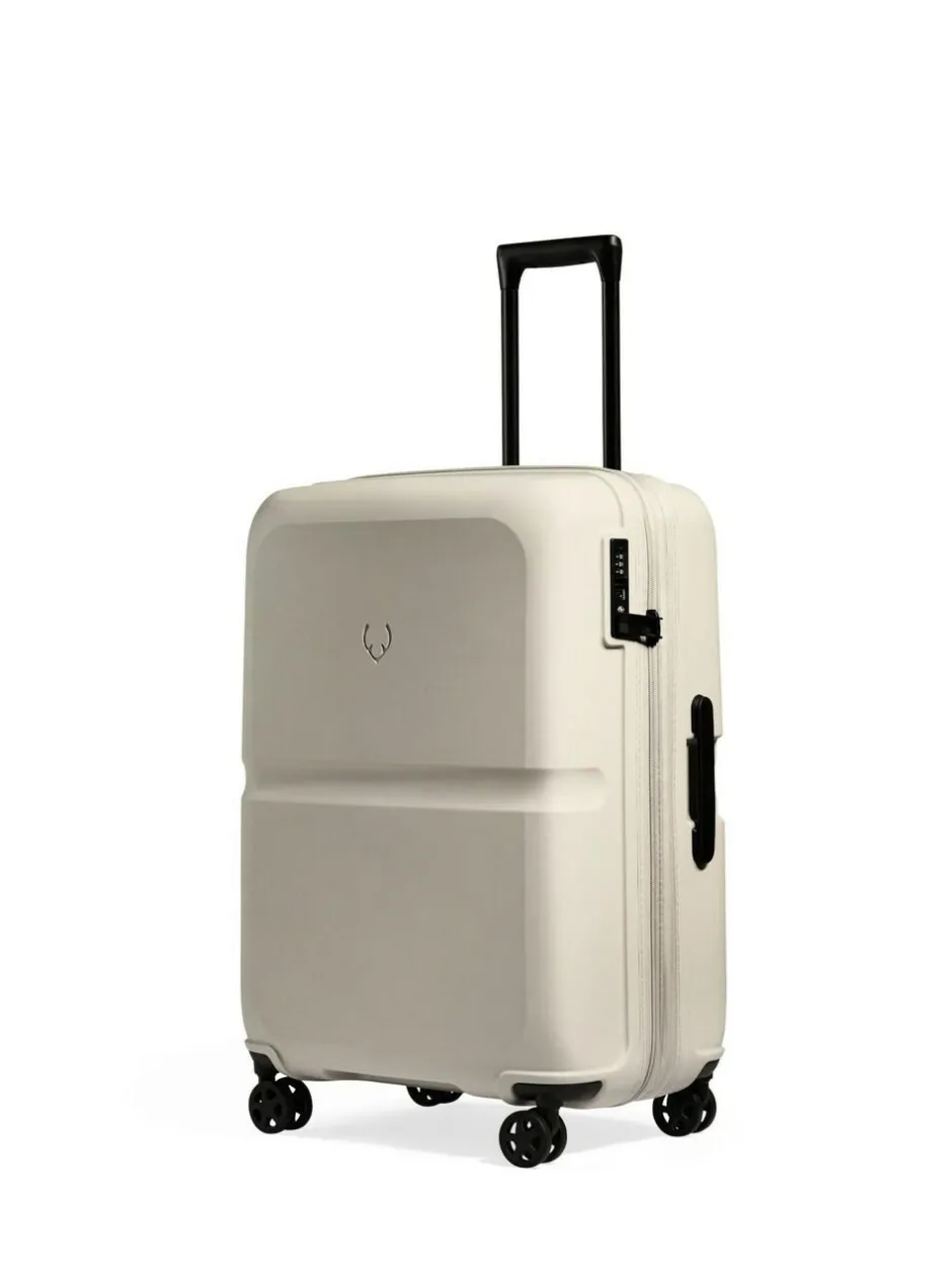 Antler Medium in Single Stripe Luggage Bag Natural Sale