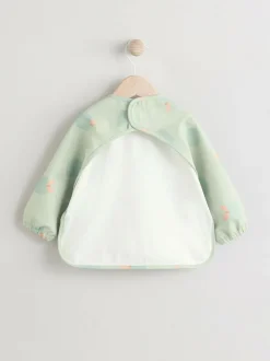 Next Apple Weaning And Feeding Sleeved Bib Best