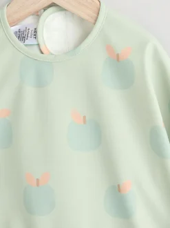 Next Apple Weaning And Feeding Sleeved Bib Best