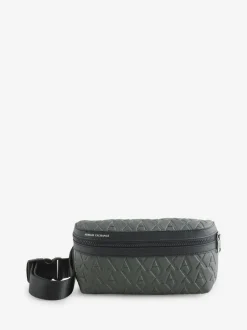 Armani Exchange Green Logo Belt Bag New