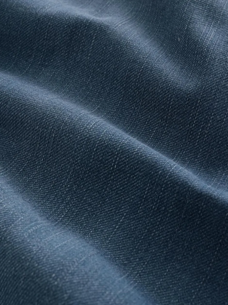 Next Ash Blue Relaxed Fit Comfort Stretch Jeans New
