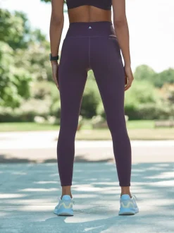 Next Active Sports Dry Tech Sculpting Leggings Aubergine Discount