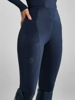 Aztec Diamond Full Seat Core Leggings Navy Discount