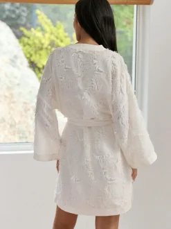 B by Ted Baker Feather Ivory Bridal Robe Hot