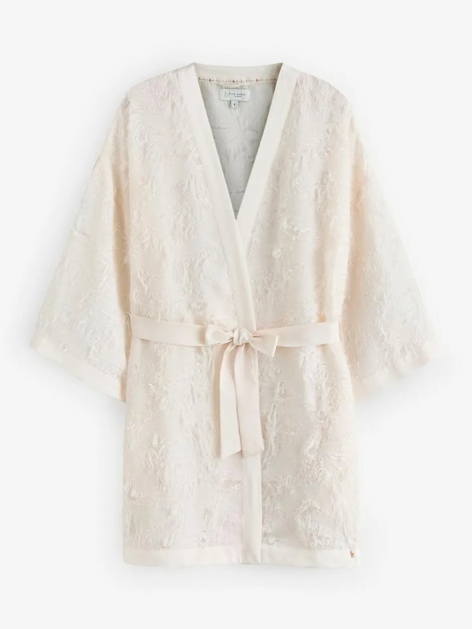B by Ted Baker Feather Ivory Bridal Robe Hot