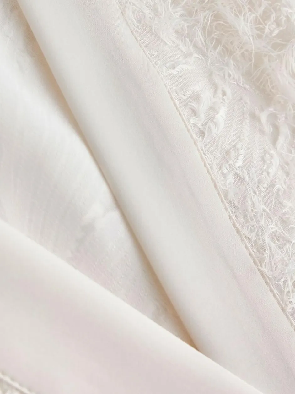 B by Ted Baker Feather Ivory Bridal Robe Hot