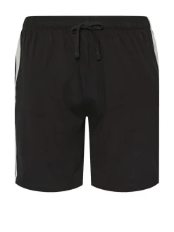 BadRhino Big & Tall Jersey Lounge Shorts Black Best