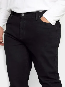 BadRhino Big & Tall Stretch Leg Jeans Black Online