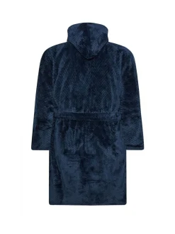 BadRhino Big & Tall Blue Honeycomb Hooded Robe Hot