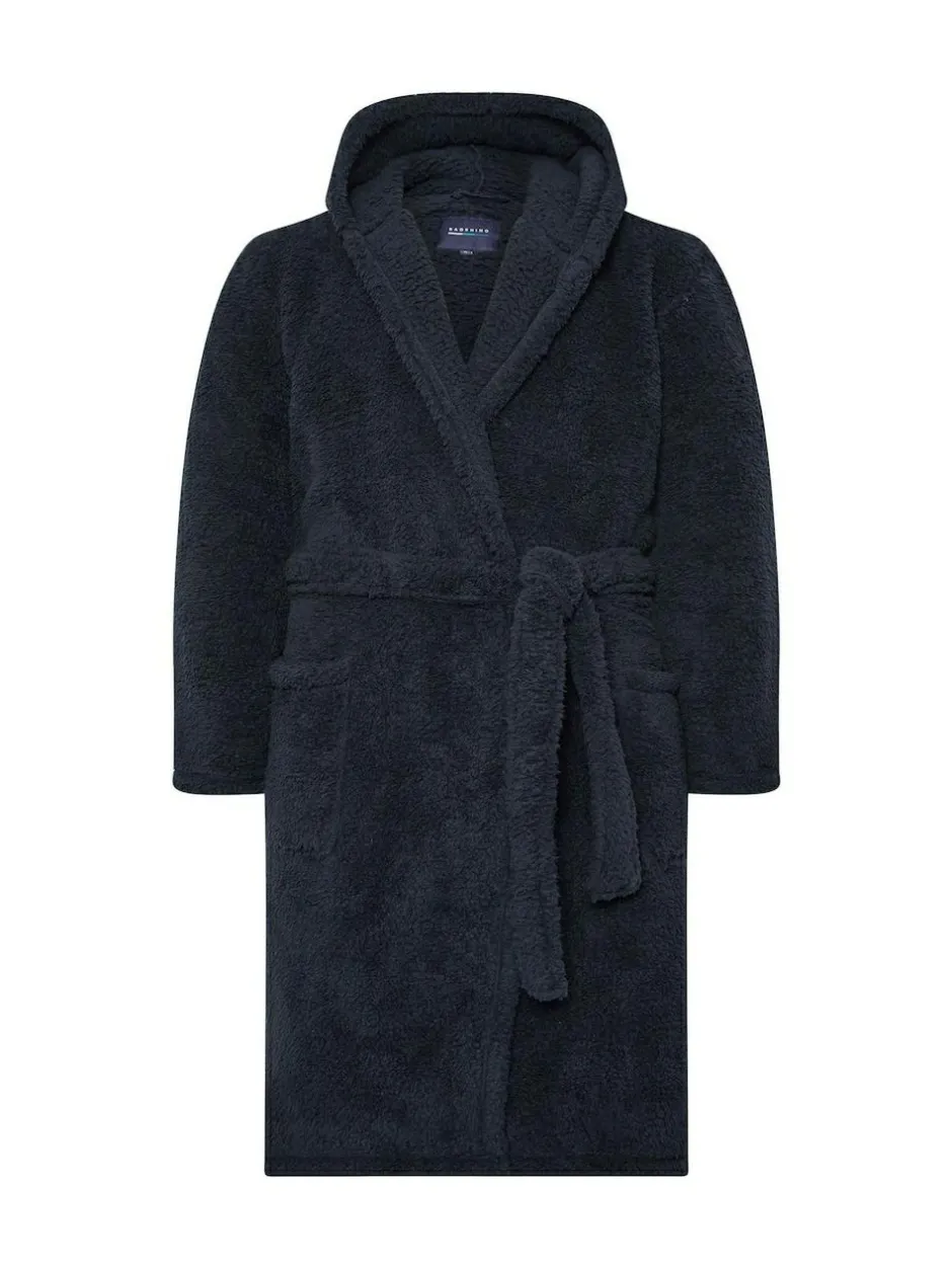 BadRhino Big & Tall Blue Heavy Borg Robe Sale
