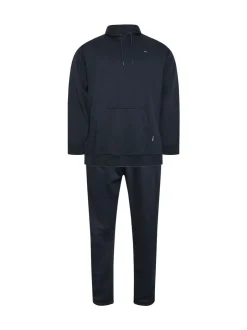 BadRhino Big & Tall Blue Hoodie and Cargo Joggers Set New