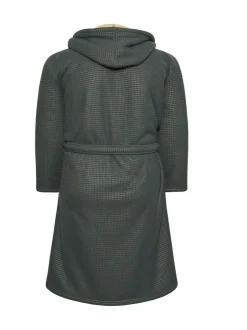 BadRhino Big & Tall Waffle Borg Robe Grey