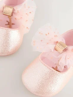 Baker by Ted Baker Baby Girls Padders Shoes With Bow Best