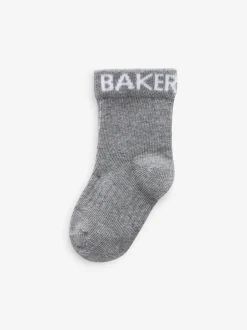 Baker by Ted Baker Baby Socks 5 Pack Multi New