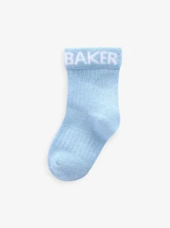 Baker by Ted Baker Baby Socks 5 Pack Multi New