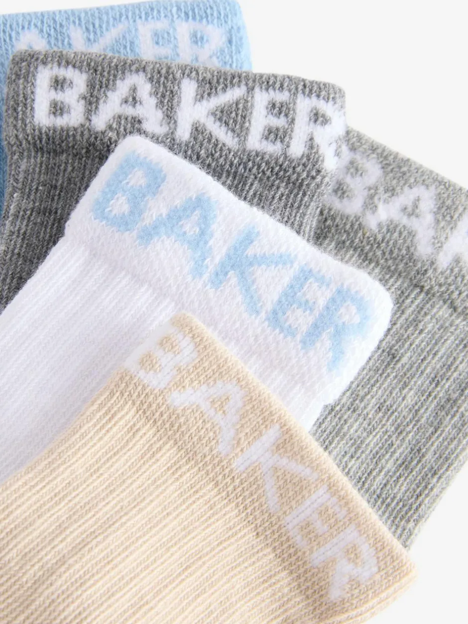 Baker by Ted Baker Baby Socks 5 Pack Multi New