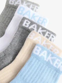 Baker by Ted Baker Baby Socks 5 Pack Multi New