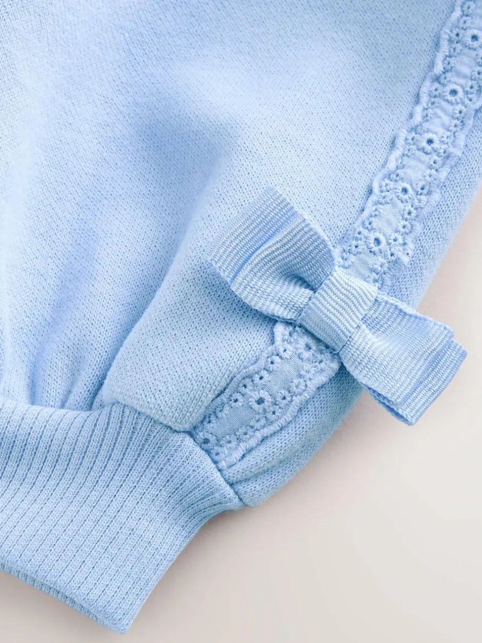 Baker by Ted Baker 2 Piece Side Bow Detail Sweat & Joggers Set Blue Online