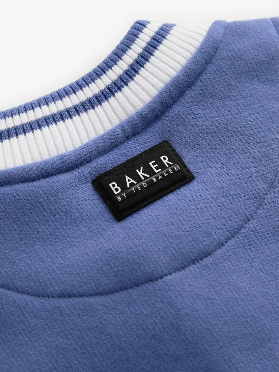 Baker by Ted Baker Blue 100% Cotton Varsity 3 Piece Set