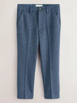 Baker by Ted Baker Blue Jersey Suit Trousers Sale